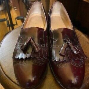 Salvatore Ferragamo Mens Tassel Loafers sz 12